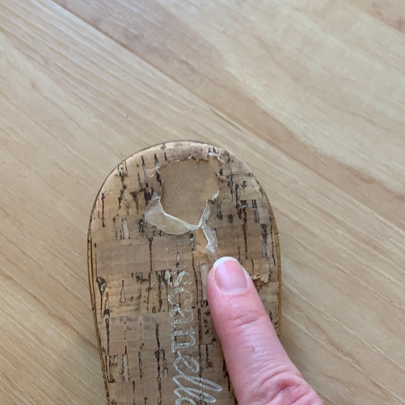 White Studded Sandals - Picture 5 of 7